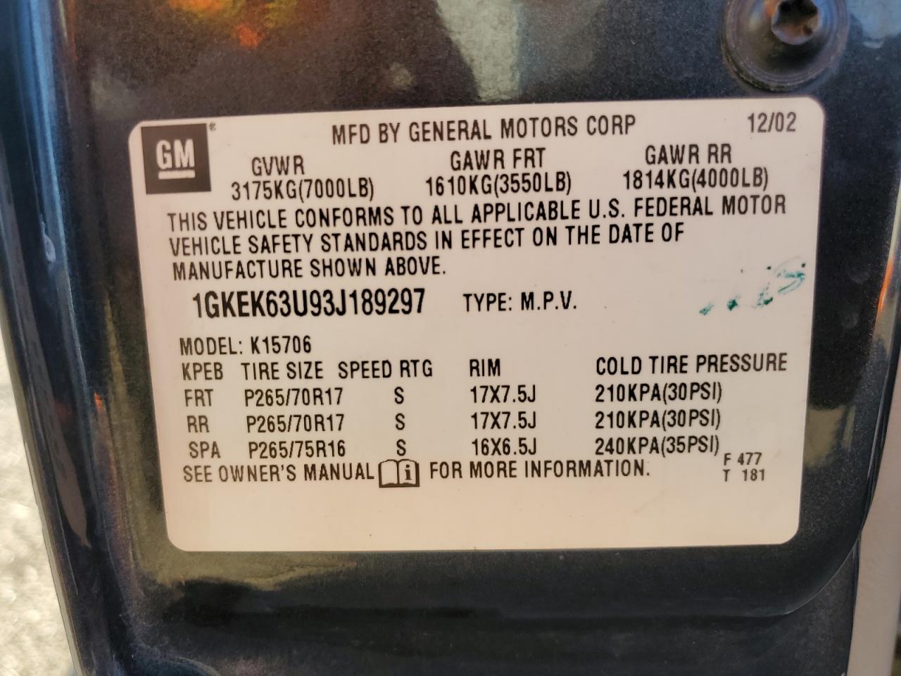 2003 GMC Yukon - Image 15
