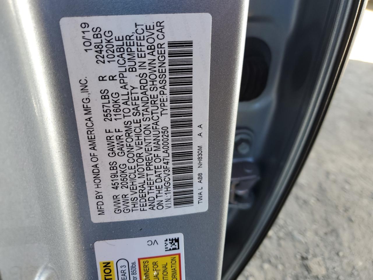 2020 Honda Accord - Image 13