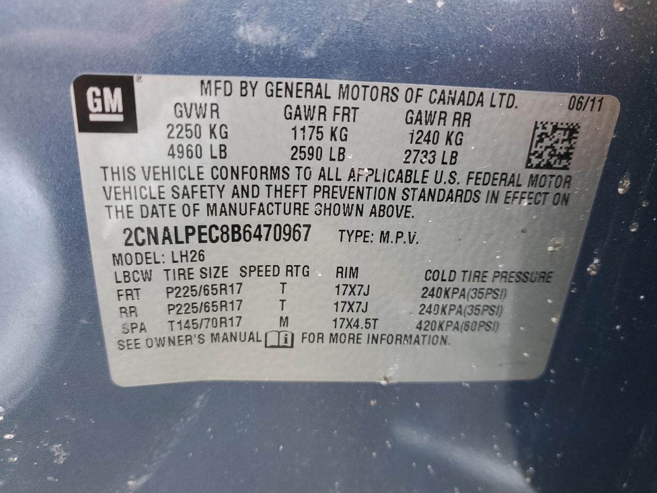2011 Chevrolet Equinox - Image 15