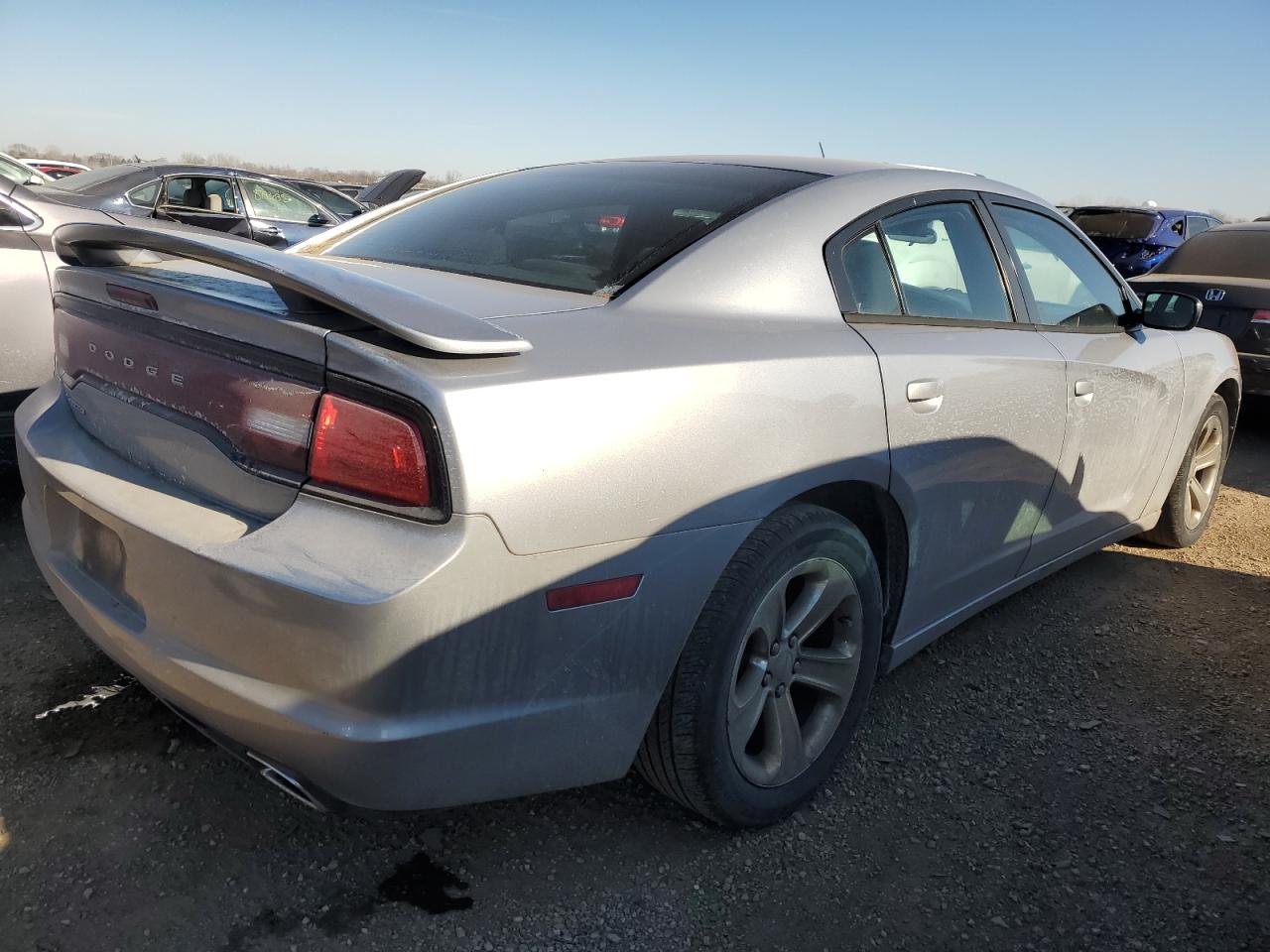 VIN 2C3CDXBG9EH137711 2014 DODGE CHARGER no.3