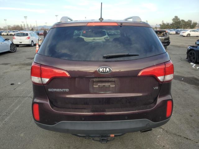 Parquets KIA SORENTO 2015 Bordowy