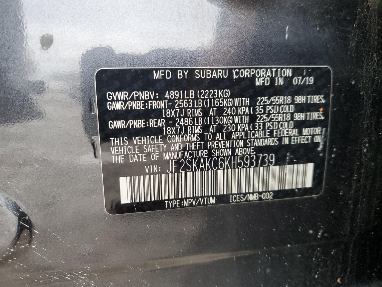 2019 Subaru Forester - Image 15
