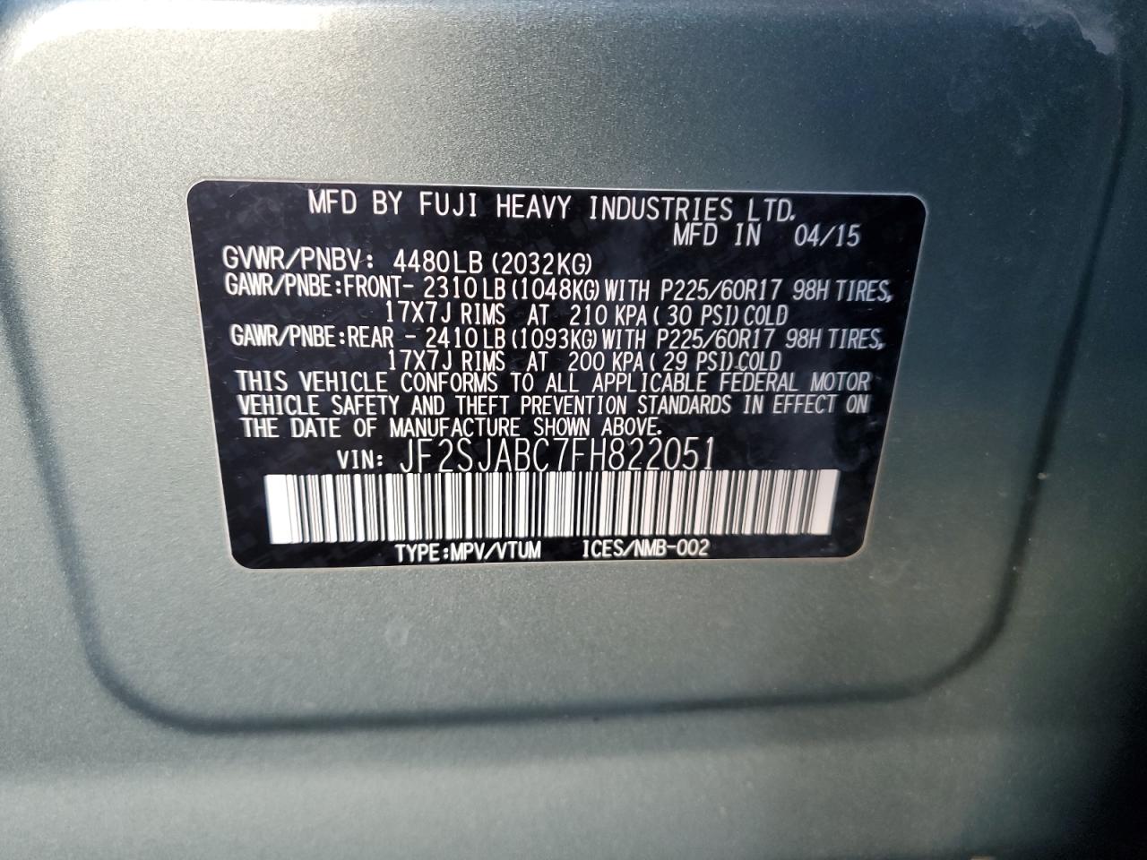 2015 Subaru Forester - Image 14