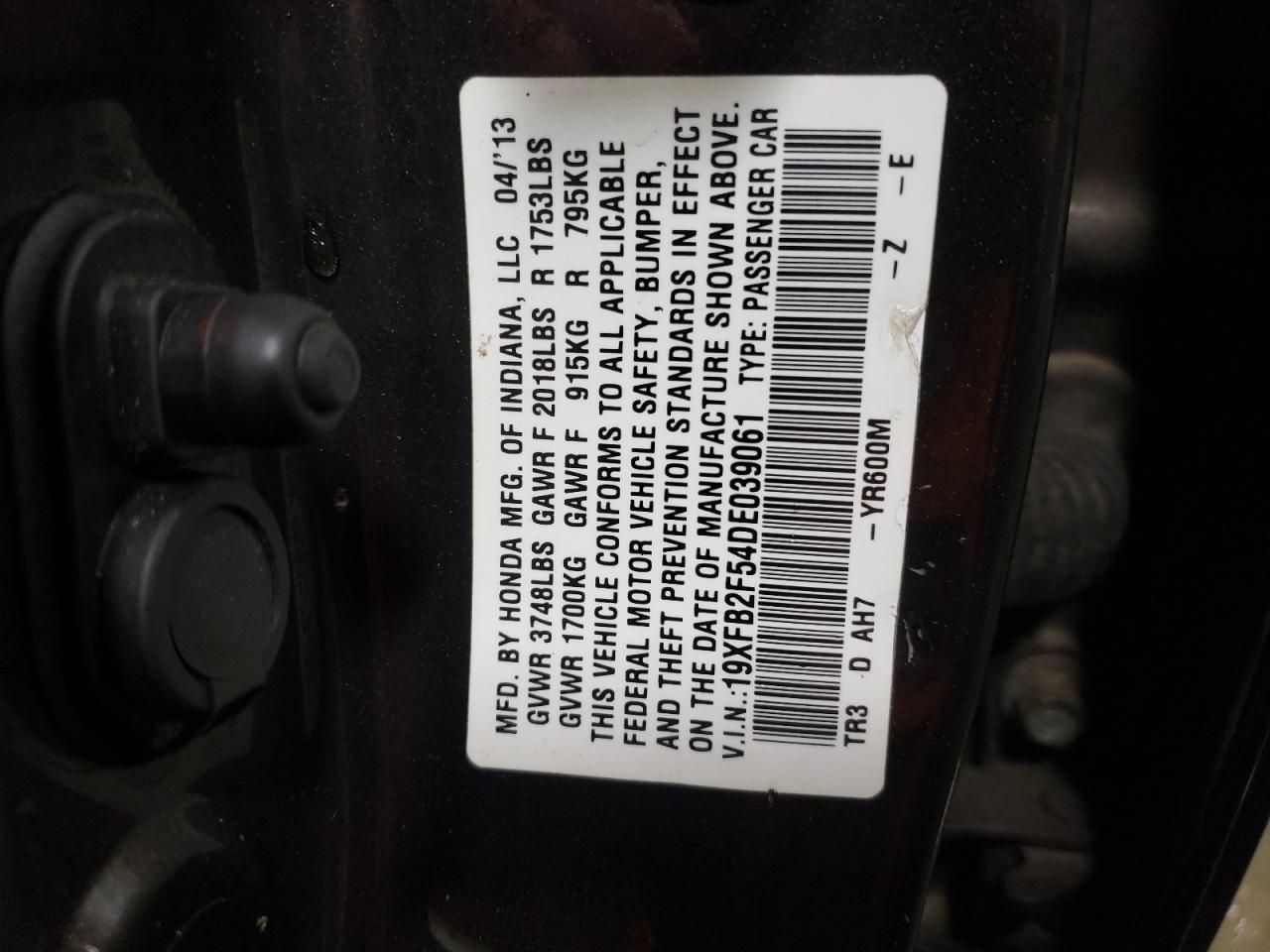 2013 Honda Civic - Image 12