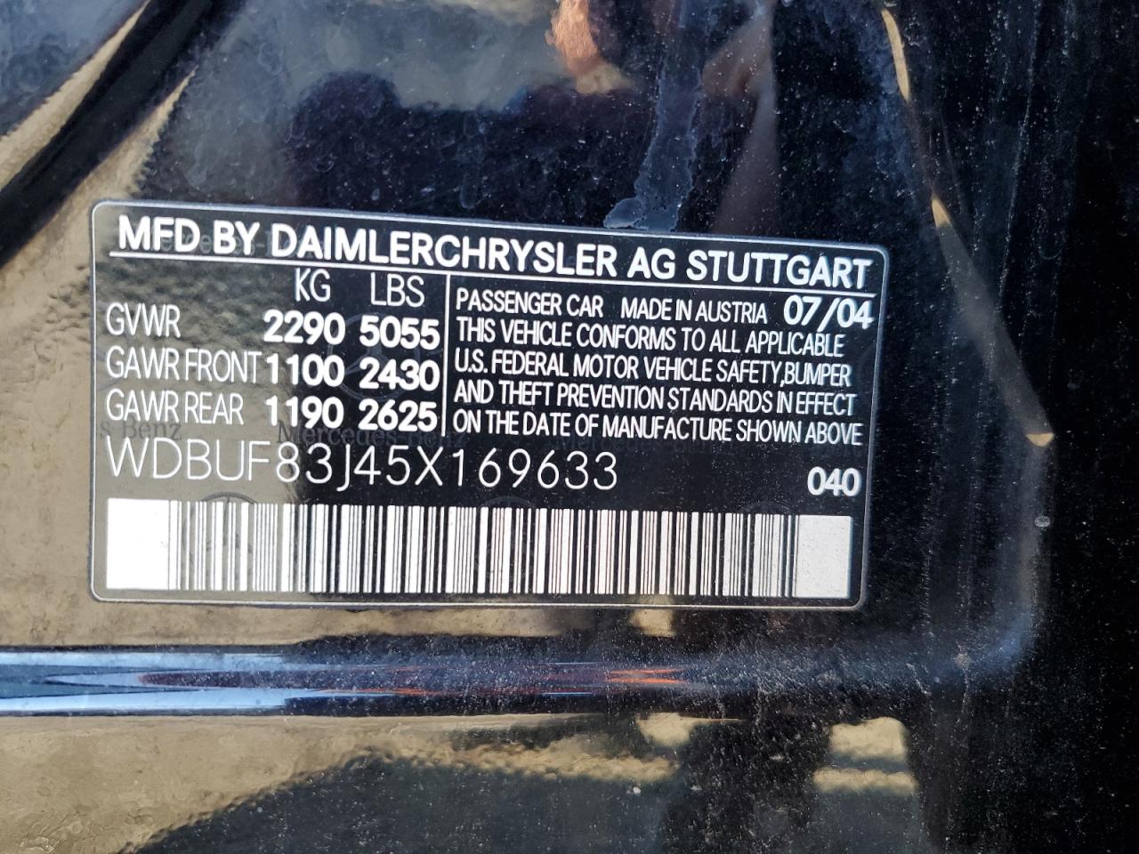 2005 Mercedes-Benz E-klasse - Image 15