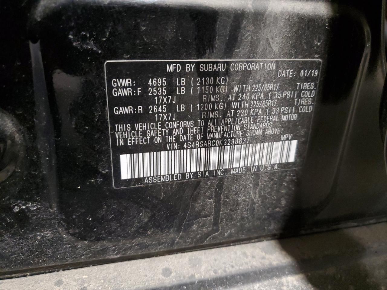 2019 Subaru Outback - Image 15