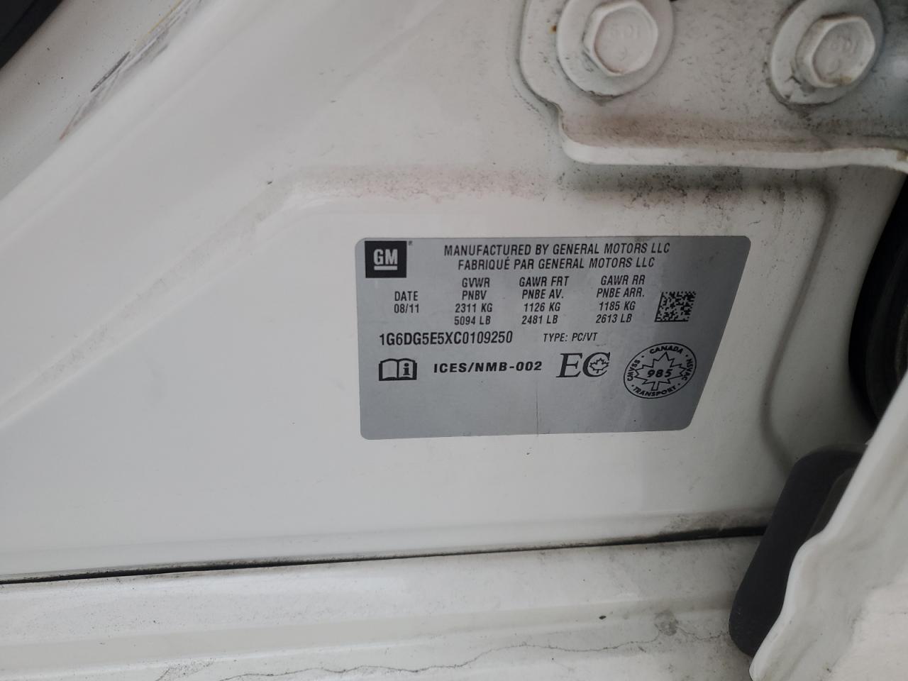 2012 Cadillac CTS - Image 12