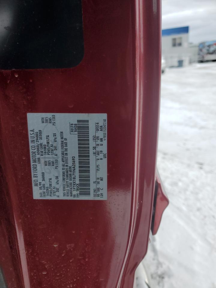 2000 Ford F150 VIN: 1FTRX18L7YNA25693 Lot: 88042925