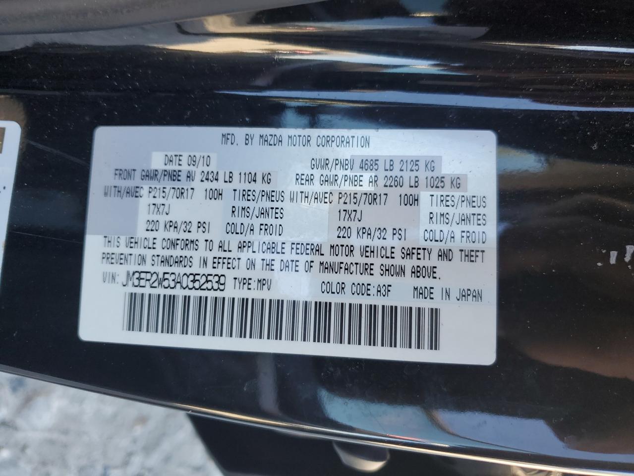2010 Mazda CX-7 - Image 14