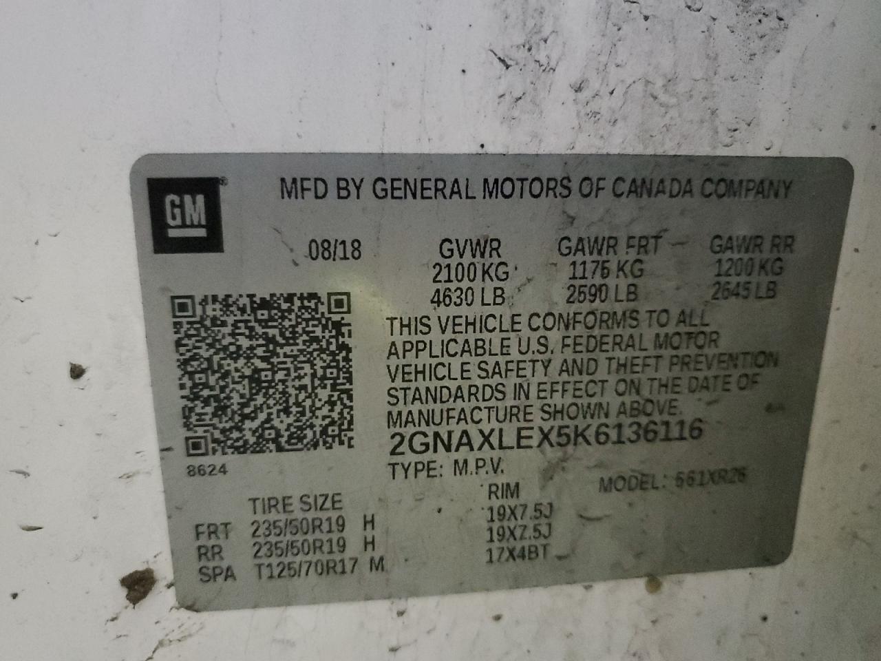 2019 Chevrolet Equinox - Image 13