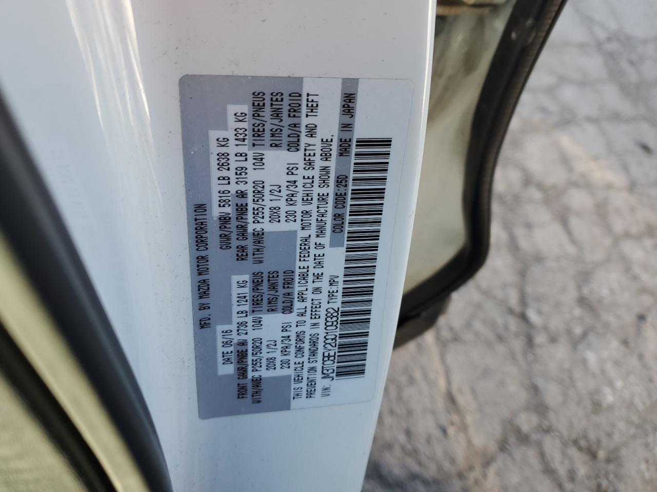2016 Mazda CX-9 - Image 12