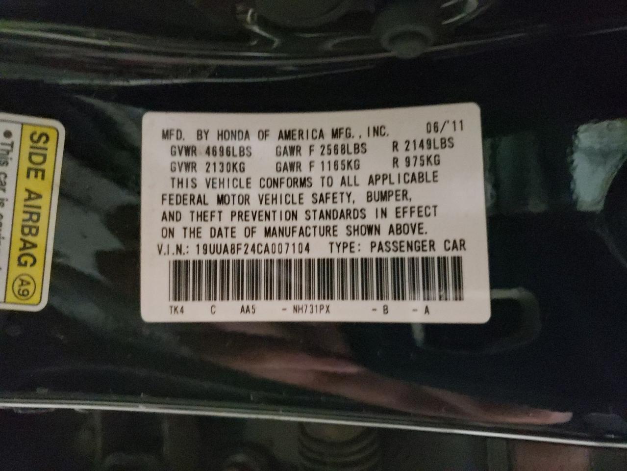 2012 Acura TL - Image 12