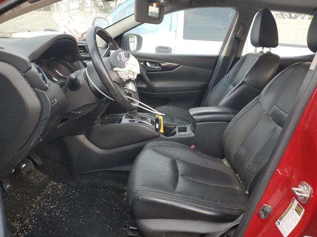  NISSAN ROGUE 2018 Czerwony
