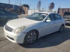 2006 Infiniti G35  de vânzare în Wilmington, CA - Front End