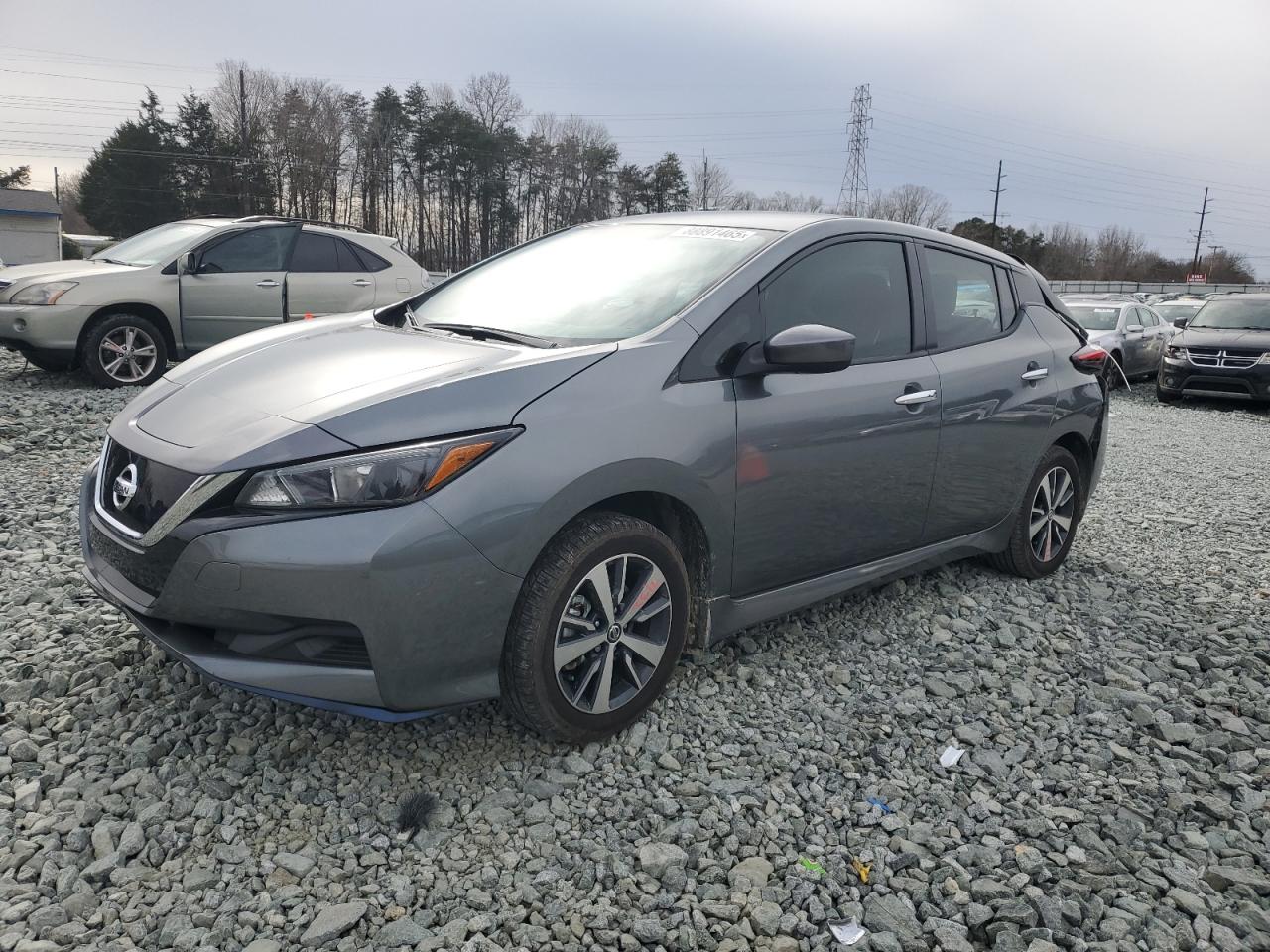 2021 Nissan Leaf S Plus за продажба в Mebane, NC - Rear End