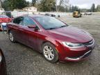 2016 Chrysler 200 Limited de vânzare în Graham, WA - Side