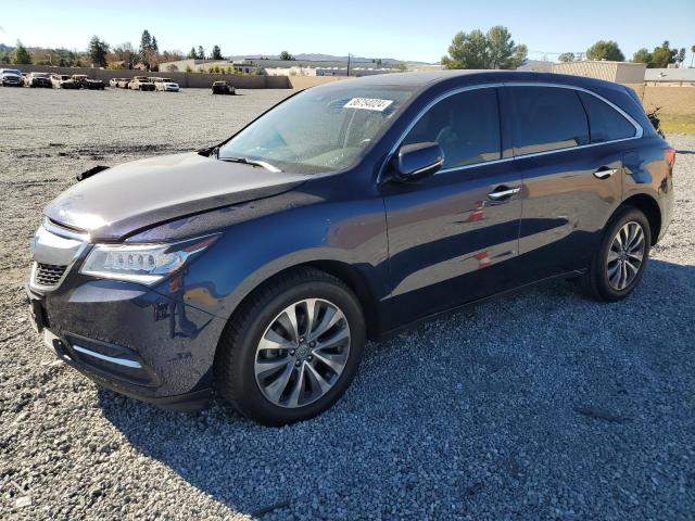  ACURA MDX 2016 Синий