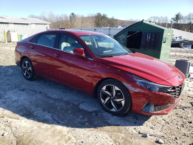  HYUNDAI ELANTRA 2023 Червоний