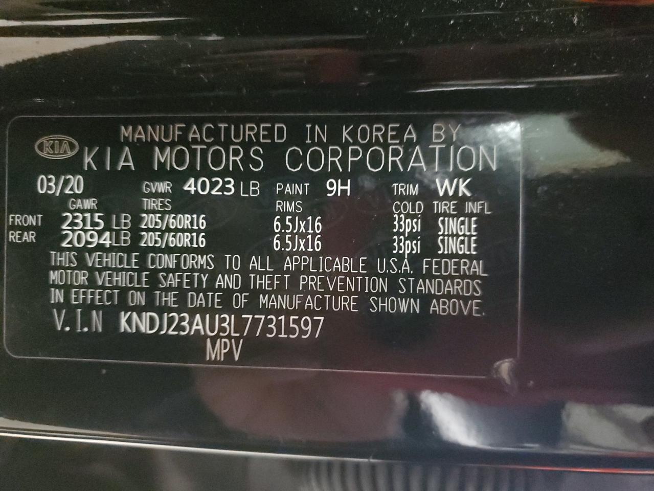 2020 Kia Soul - Image 12