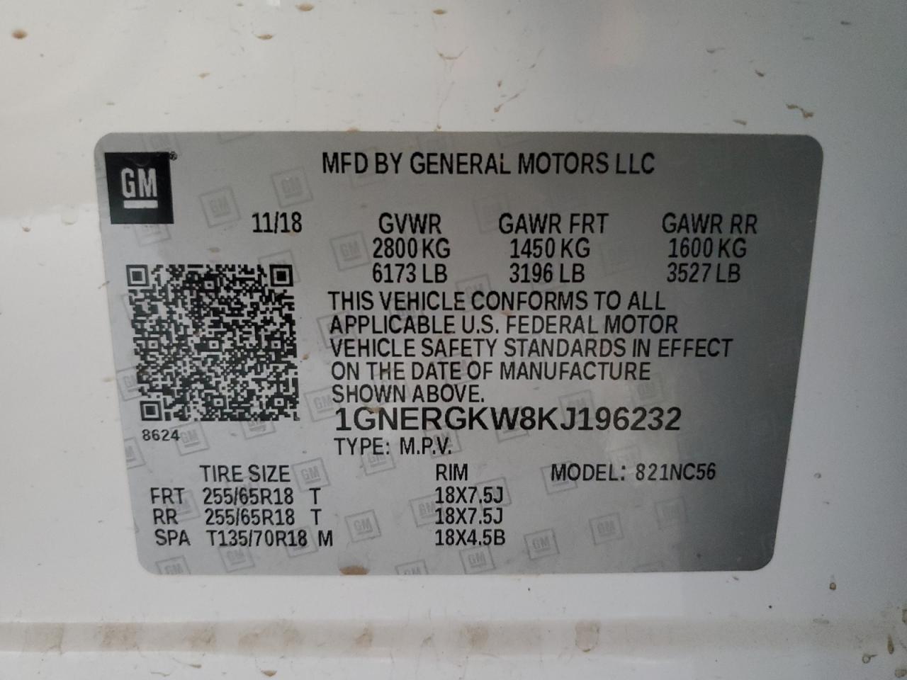 2019 Chevrolet Traverse - Image 13