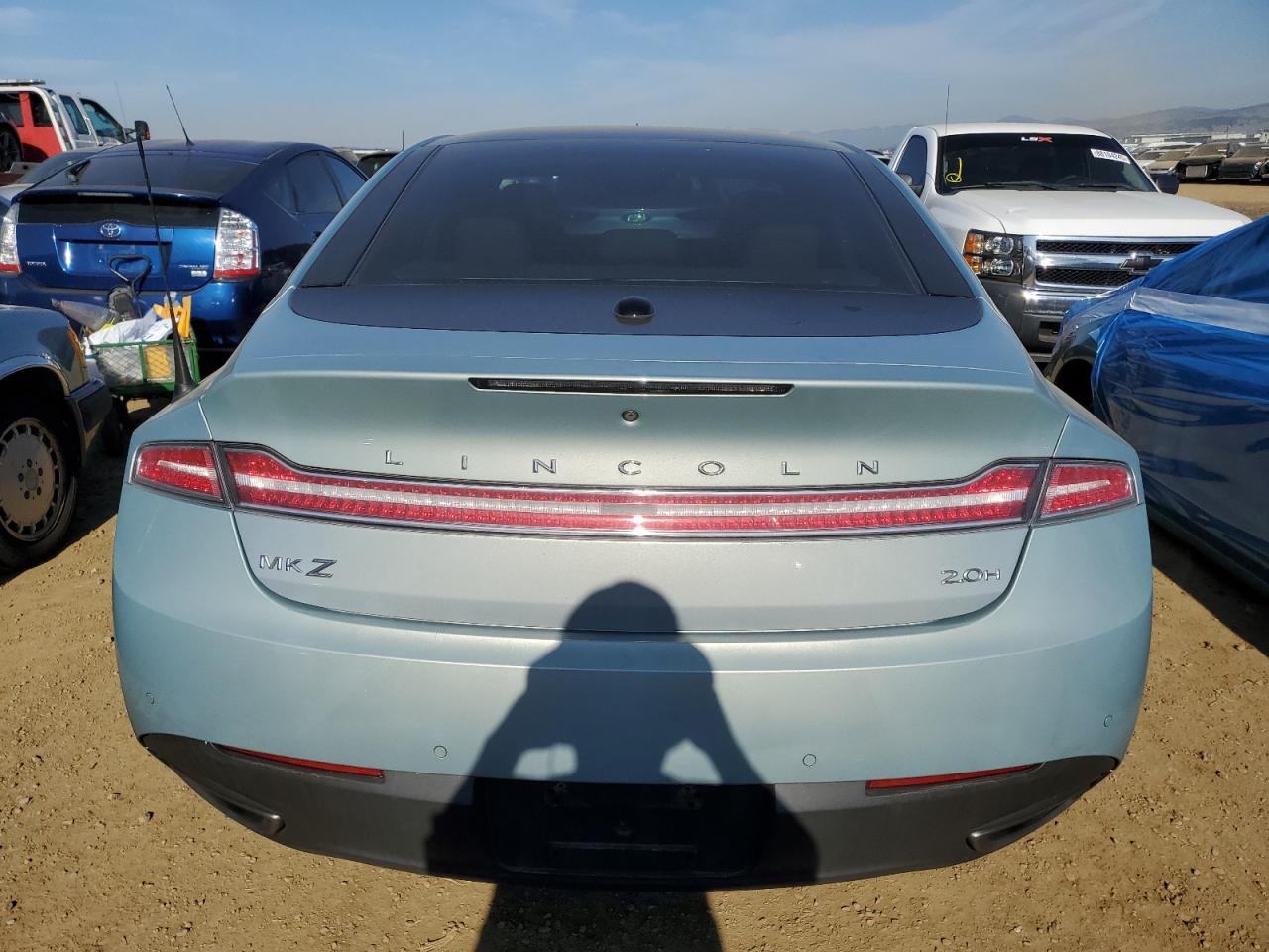 VIN 3LN6L2LU7ER817528 2014 LINCOLN MKZ no.6