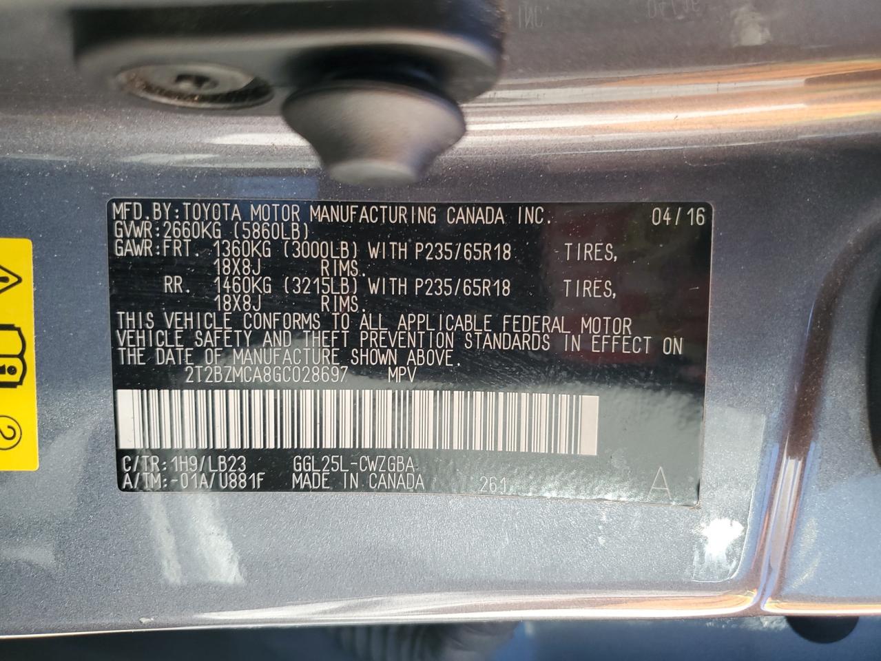 2016 Lexus RX - Image 14