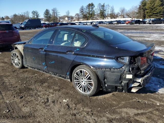  BMW 5 SERIES 2017 Granatowy