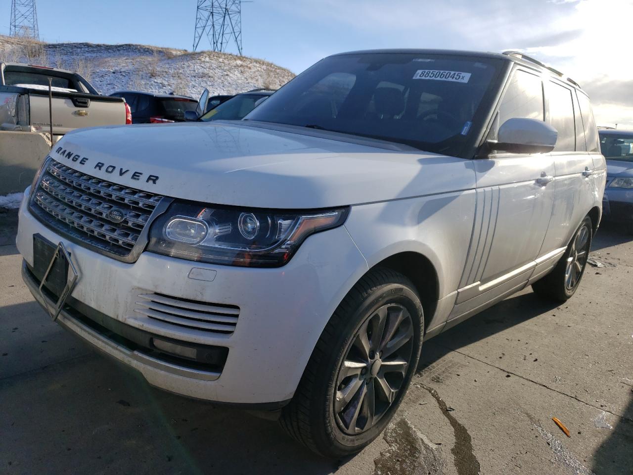 VIN SALGS2KF7GA295424 2016 LAND ROVER RANGEROVER no.1