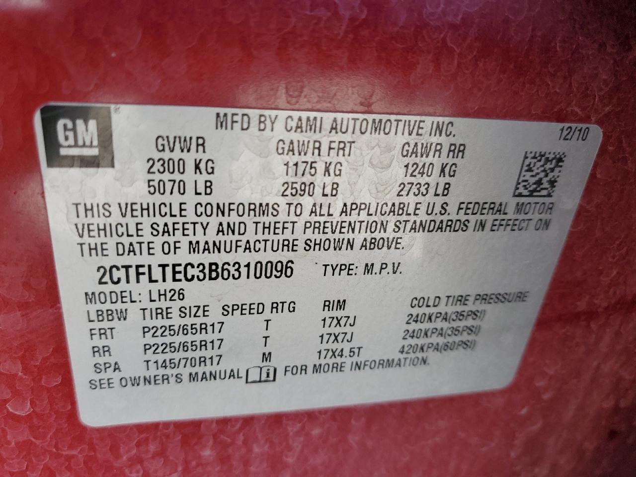 2011 GMC Terrain - Image 13