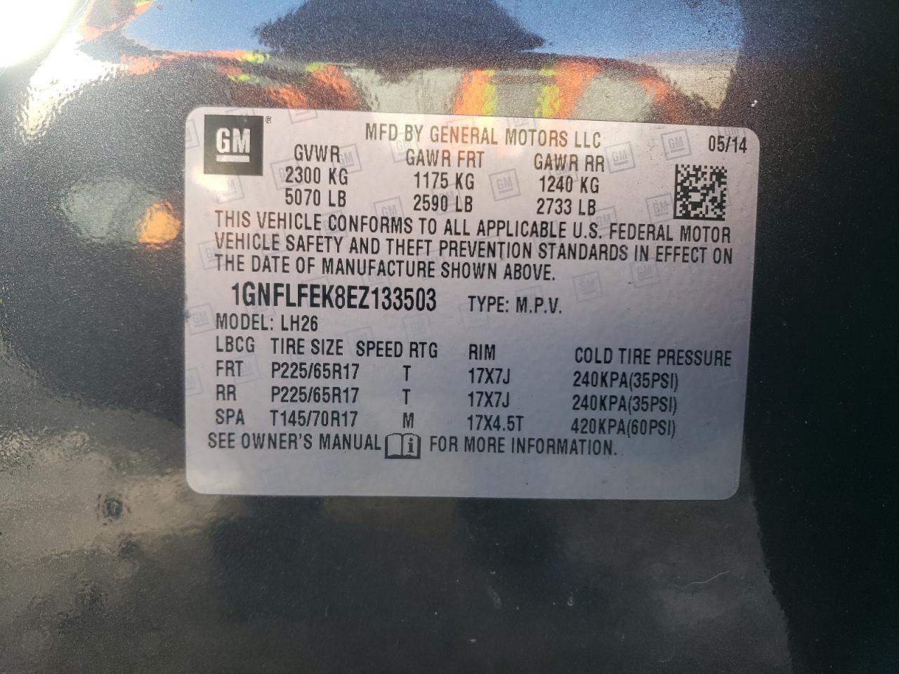 2014 Chevrolet Equinox - Image 13