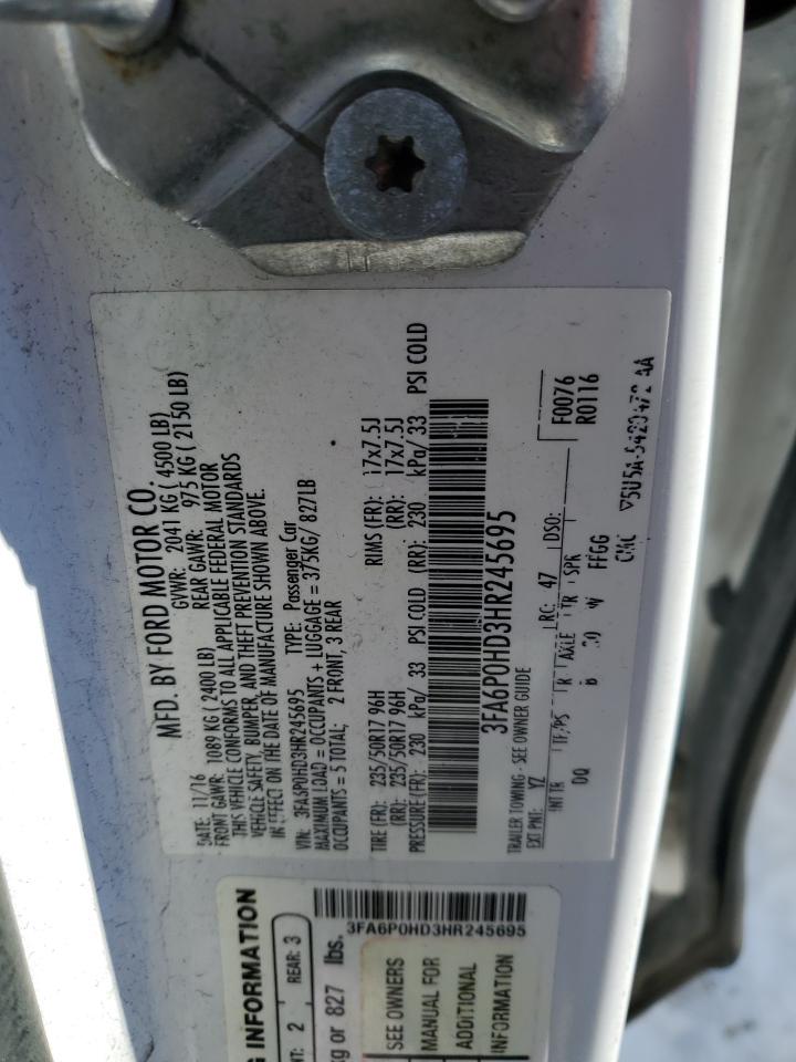 2017 Ford Fusion - Image 12