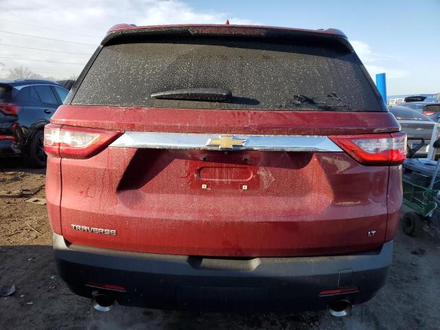  CHEVROLET TRAVERSE 2021 Red