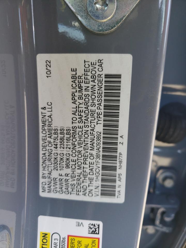 2022 Honda Accord - Image 15