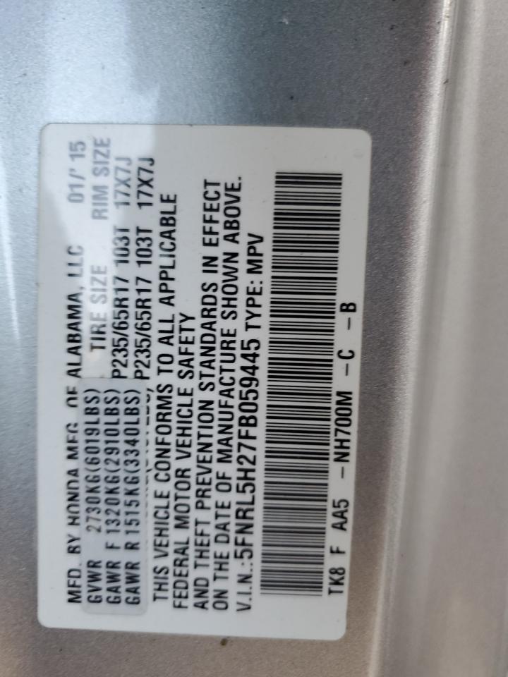 2015 Honda Odyssey - Image 13