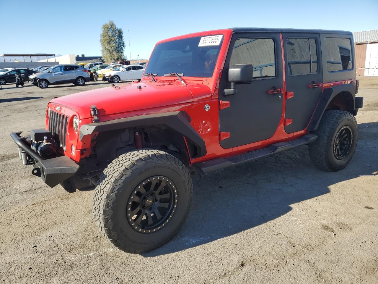 VIN 1C4BJWDG6FL551492 2015 JEEP WRANGLER no.1