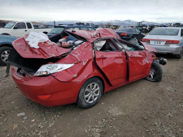 Седани HYUNDAI ACCENT 2014 Червоний