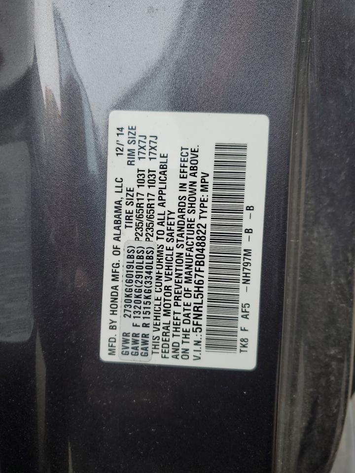 2015 Honda Odyssey - Image 13