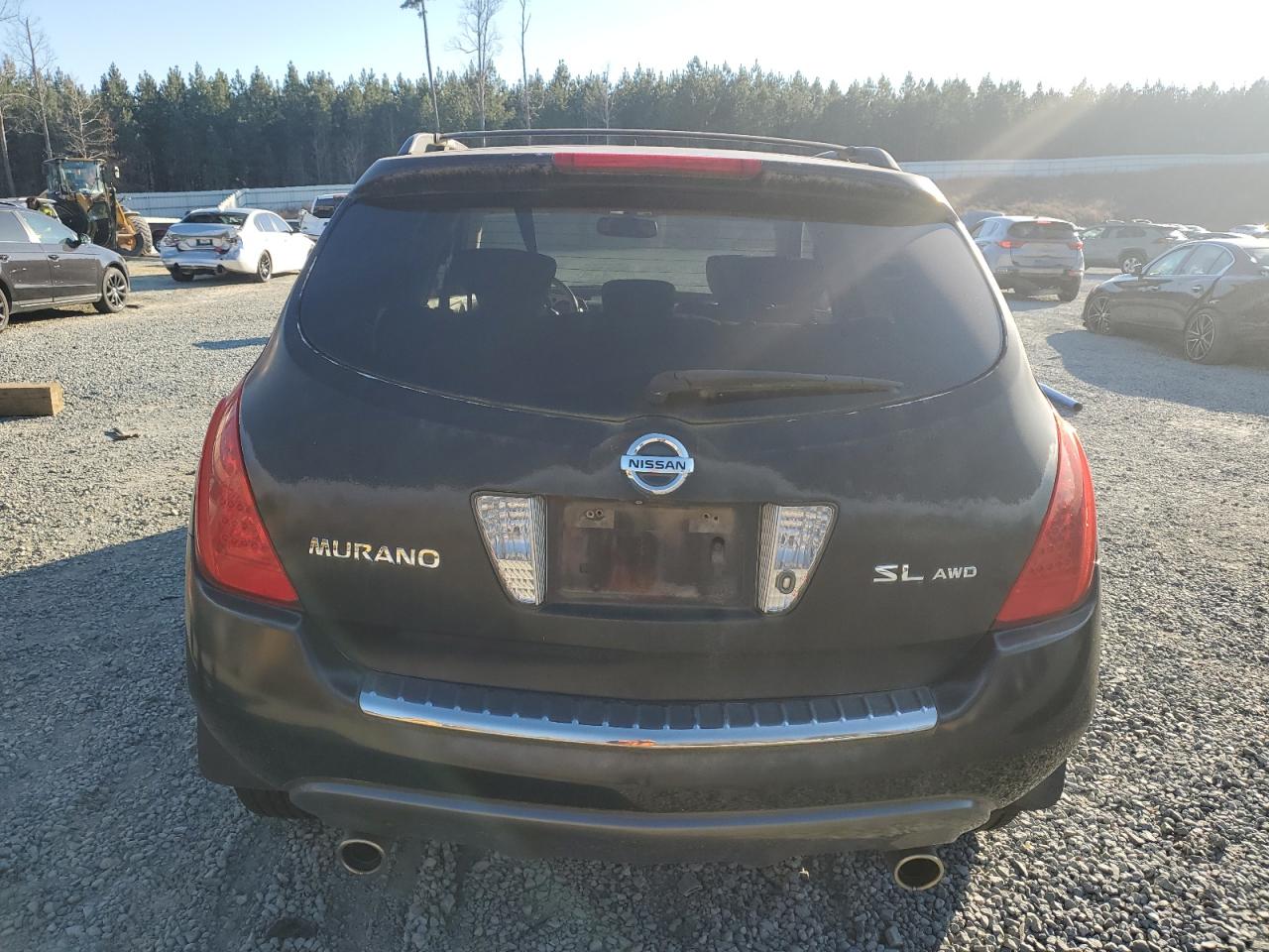2007 Nissan Murano Sl VIN: JN8AZ08W77W634453 Lot: 89253075