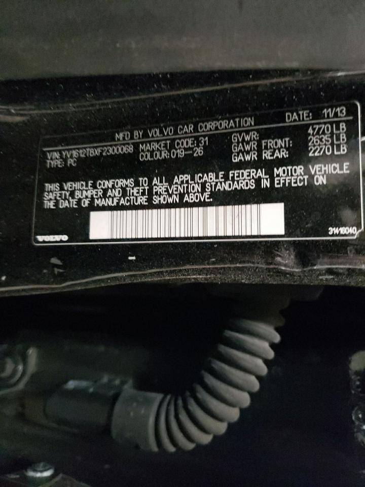 2015 Volvo S60 T5 VIN: YV1612P8XF2300068 Lot: 42502785