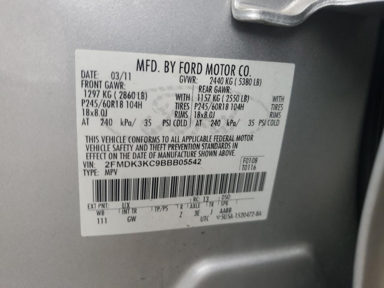 2011 Ford Edge - Image 13