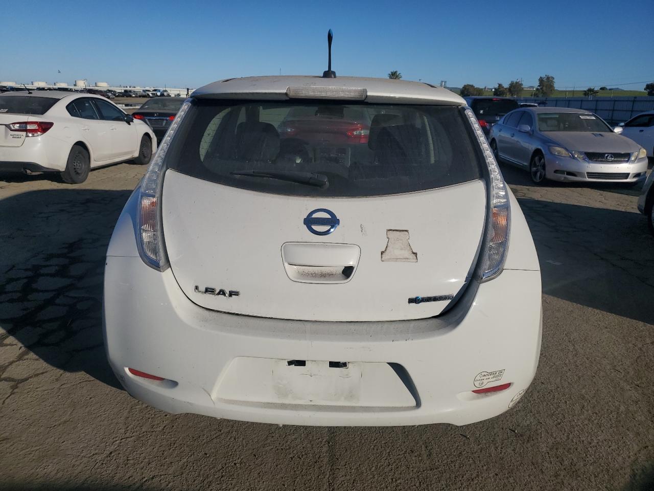 VIN 1N4AZ0CP5DC400343 2013 NISSAN LEAF no.6