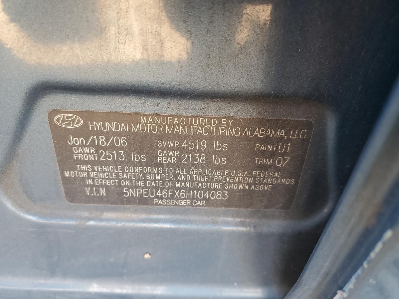2006 Hyundai Sonata - Image 12