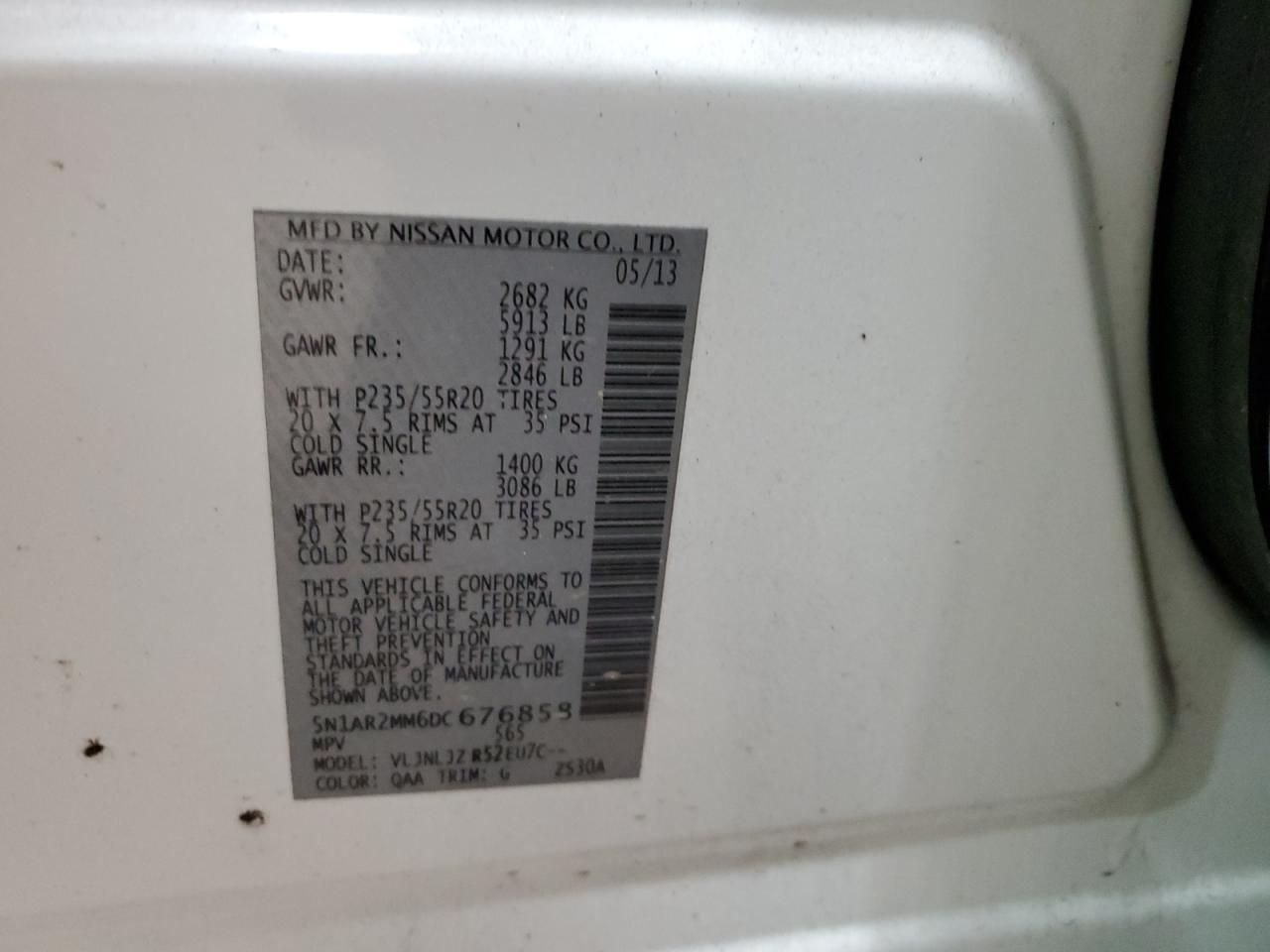 2013 Nissan Pathfinder - Image 13