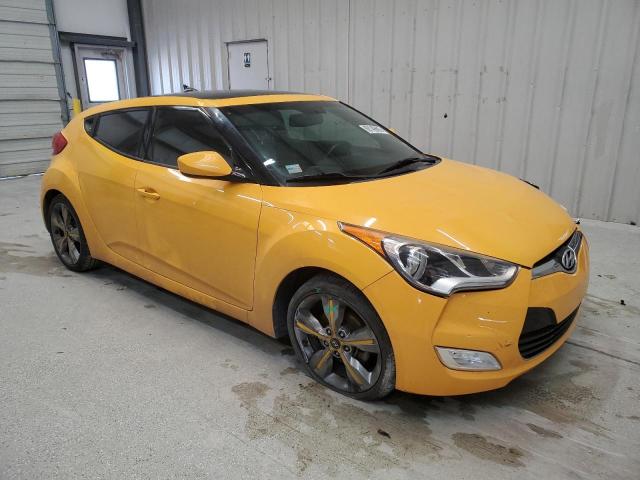 Купе HYUNDAI VELOSTER 2016 Желтый