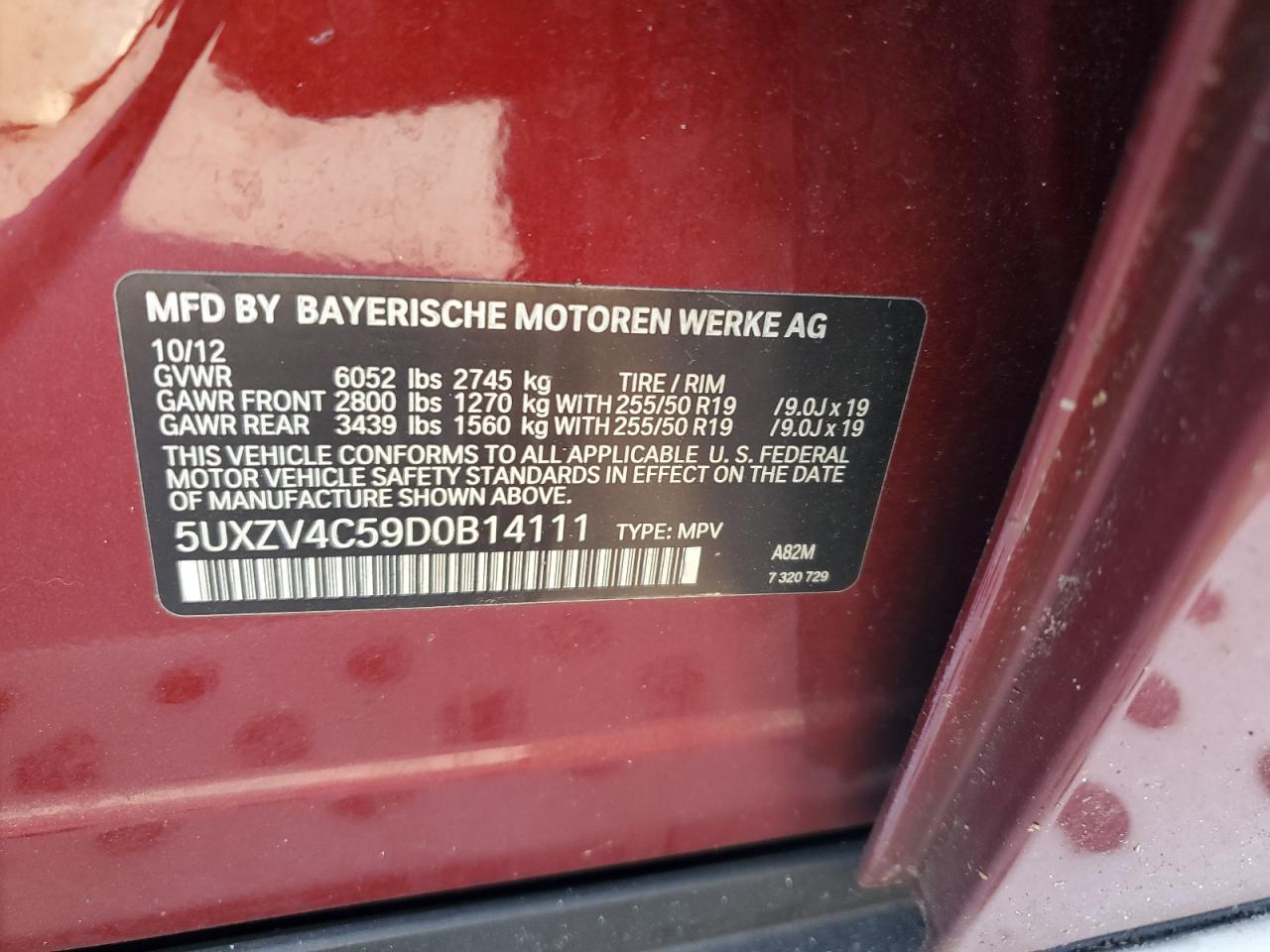 2013 BMW X5 - Image 13