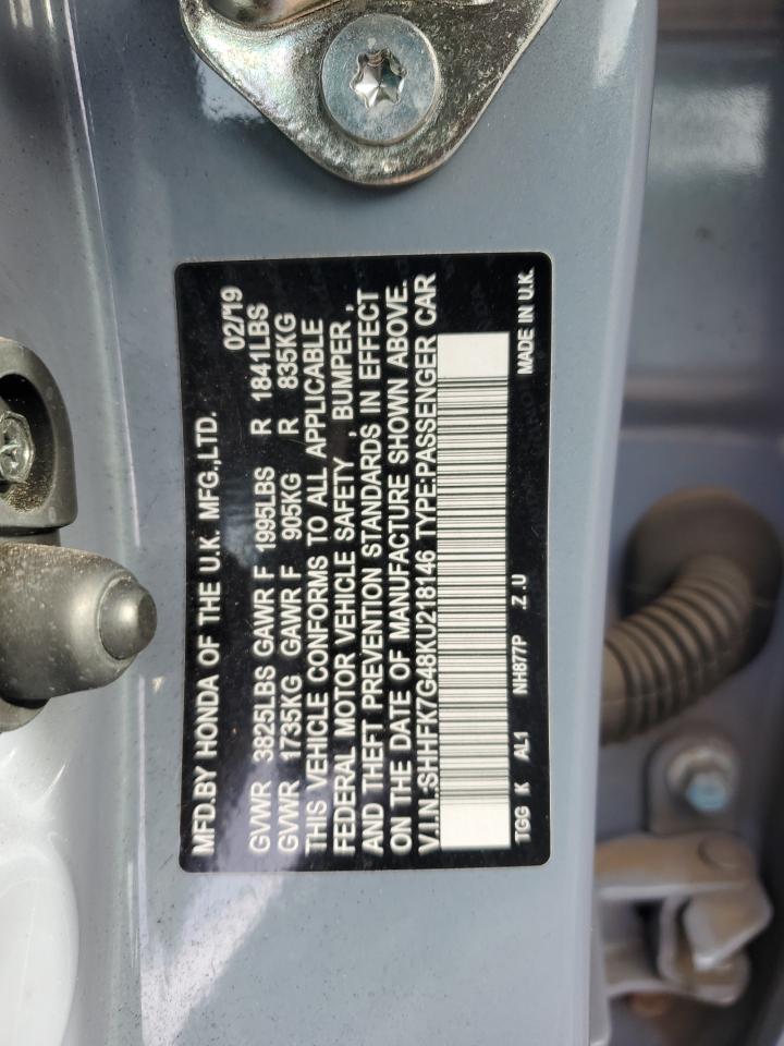 SHHFK7G48KU218146 2019 HONDA CIVIC - Image 13