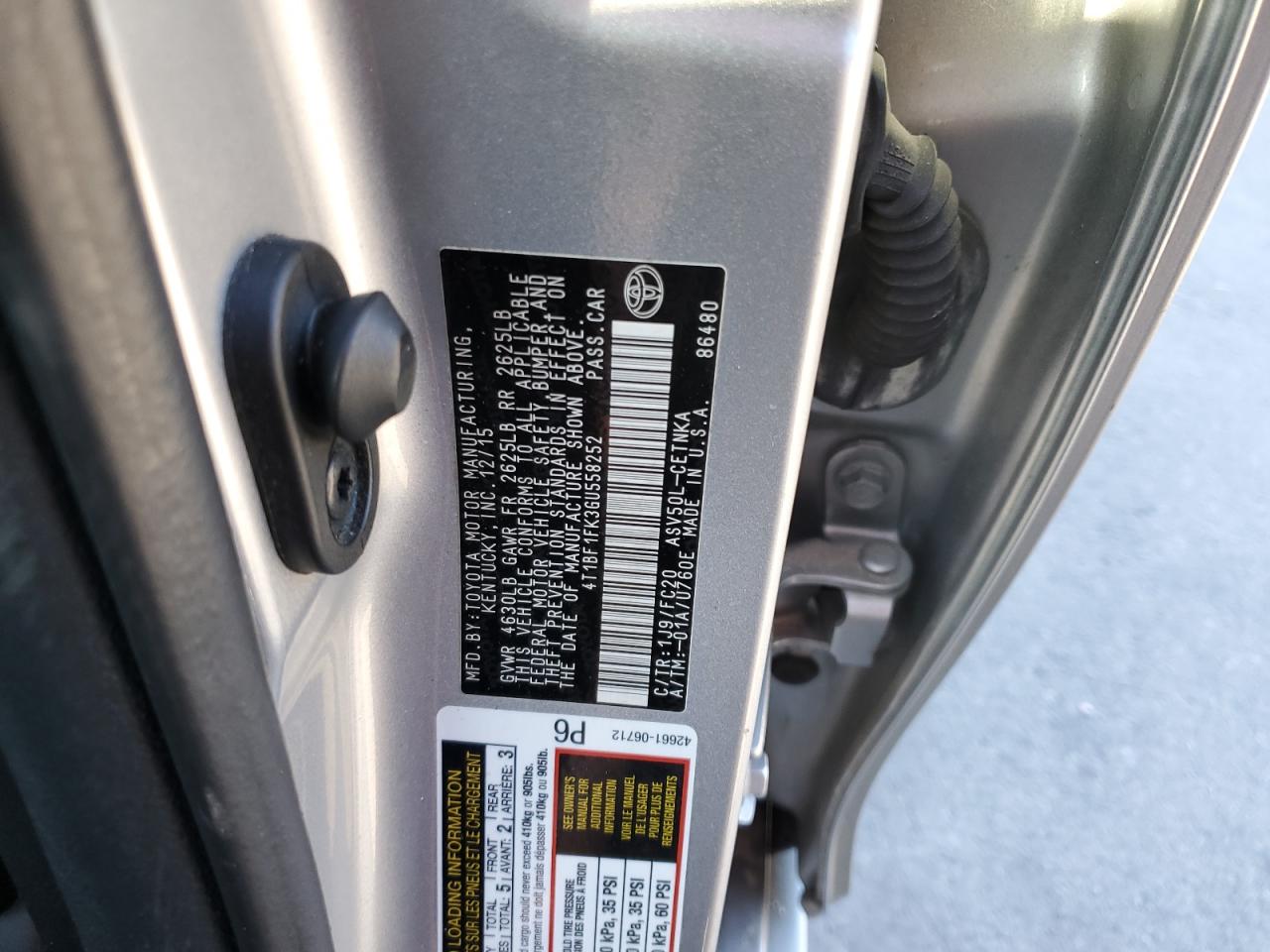 2016 Toyota Camry - Image 14