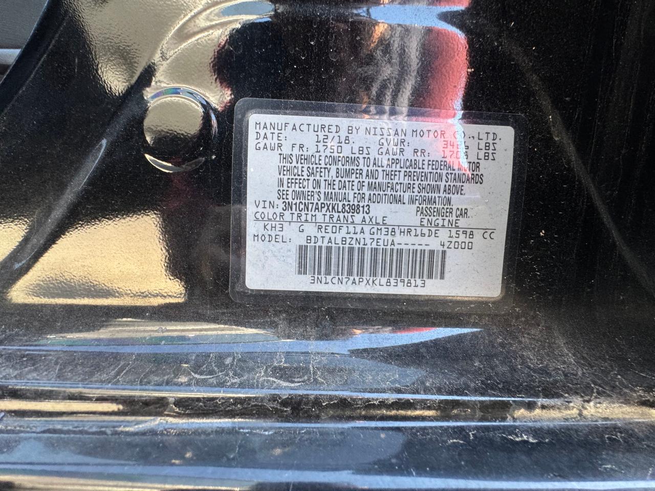 2019 Nissan Versa - Image 10