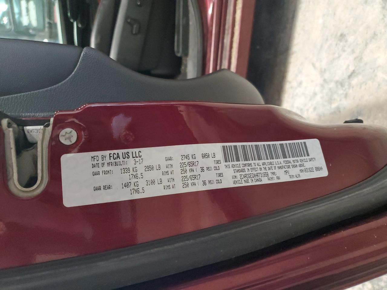 2017 Dodge Caravan - Image 15