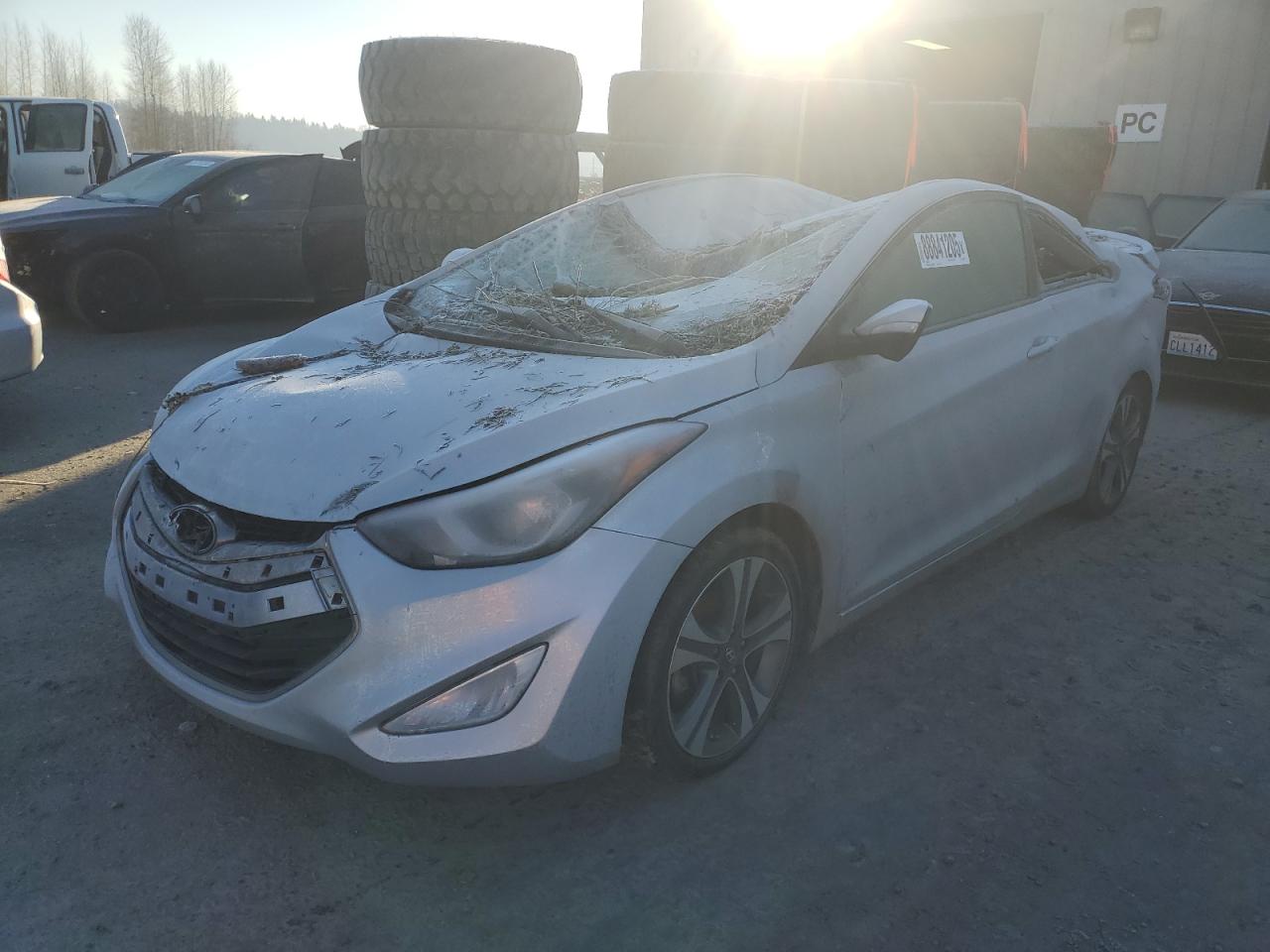 VIN KMHDH6AH4EU024282 2014 HYUNDAI ELANTRA no.1